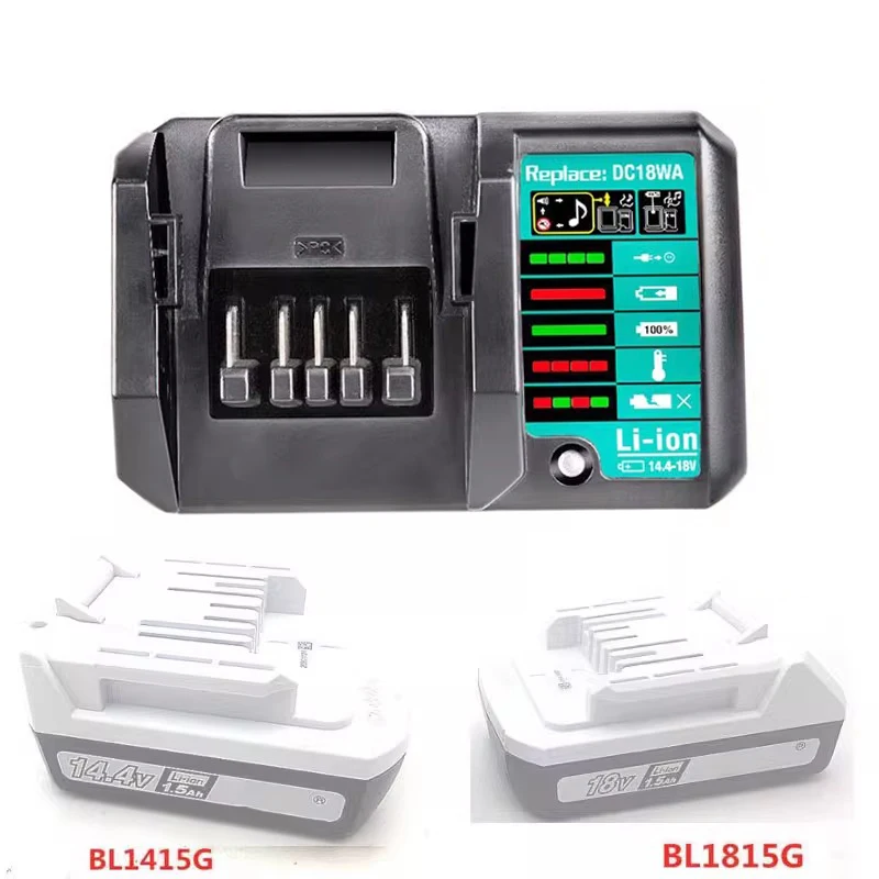 Dc18wa battery charger sale