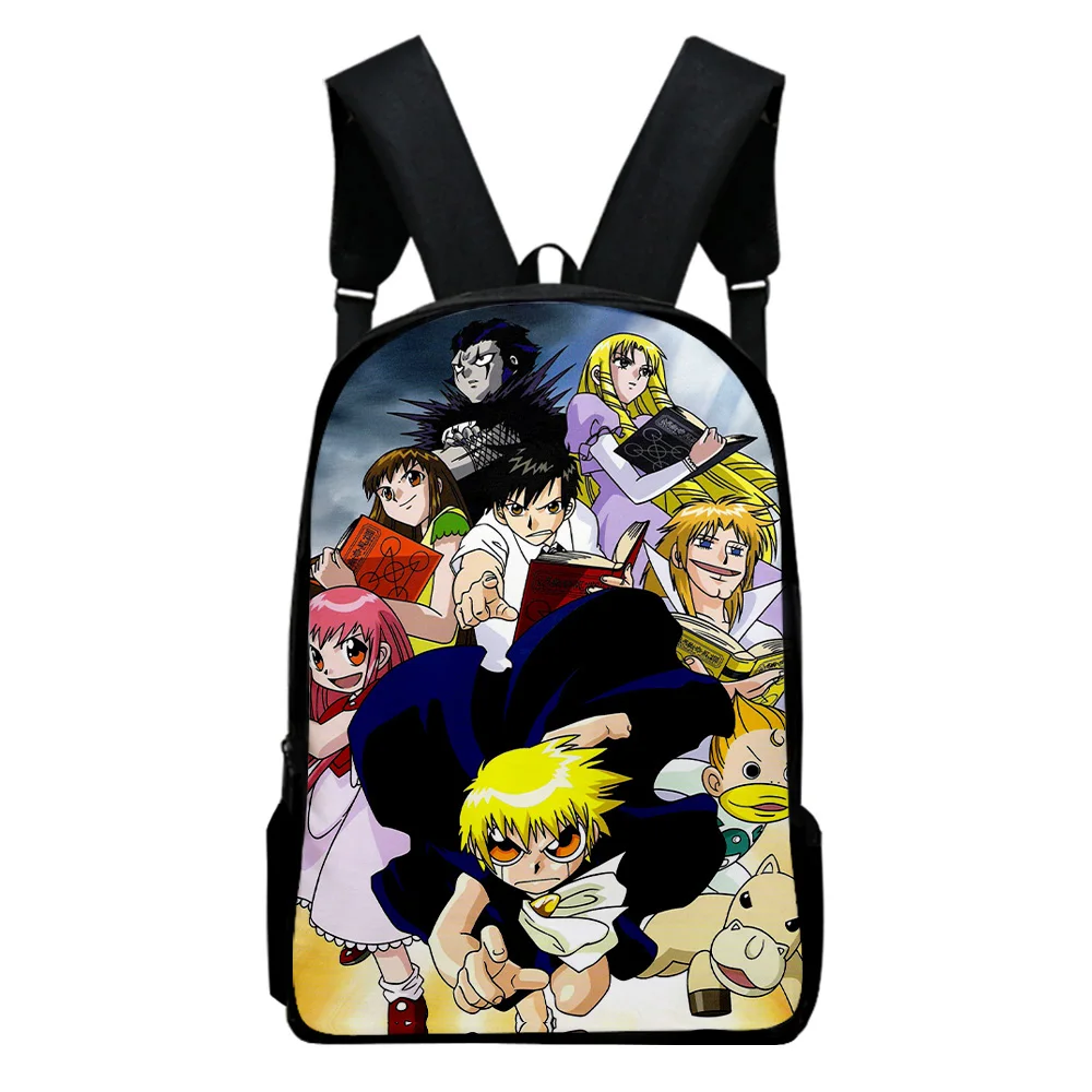 Рюкзак унисекс с принтом аниме колокольчик в стиле Харадзюку