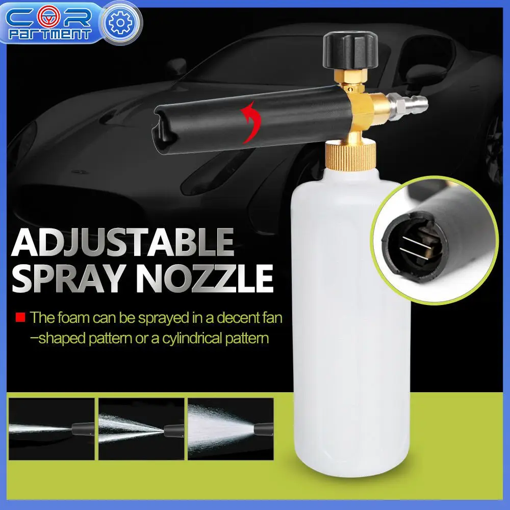 Adjustable High Pressure Soap Foamer Snow Soap Foam Generator Lance Car Clean Foam Washer Gun Nozzle For Karcher K1-K7