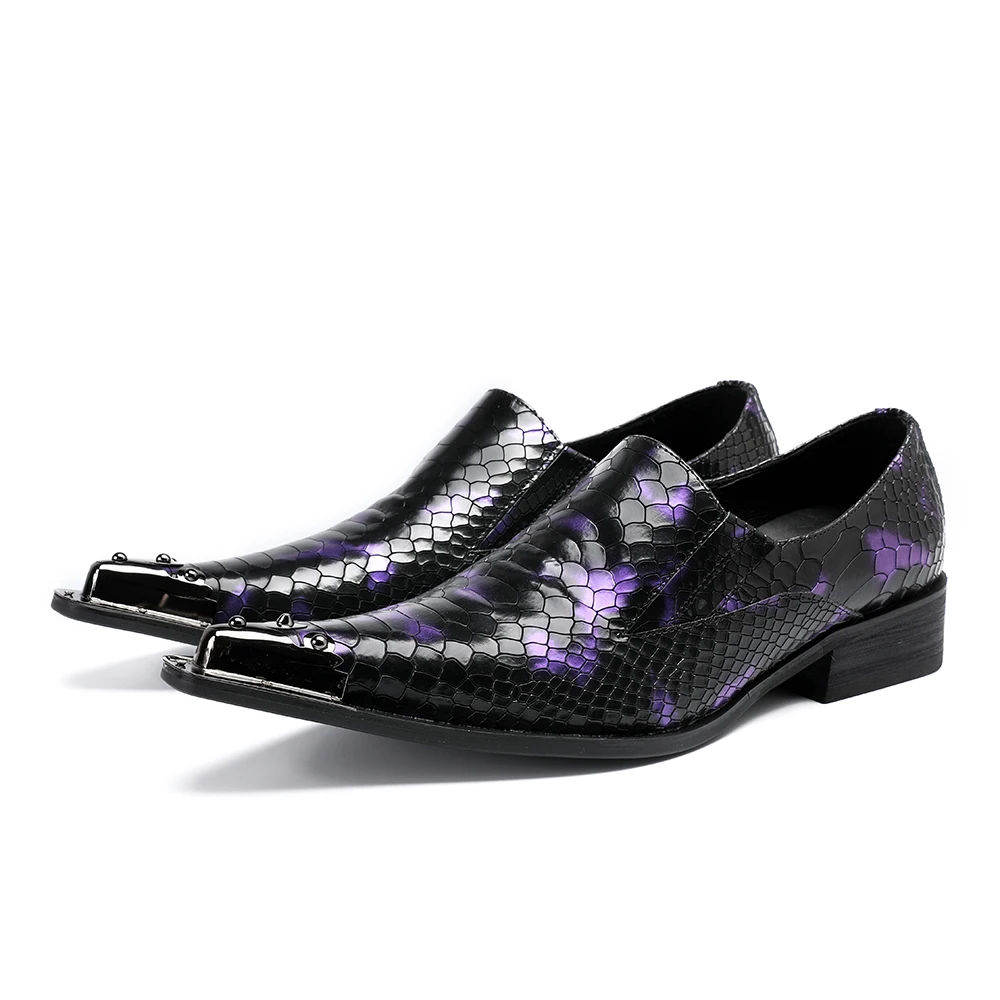 Модная деловая мужская обувь больших размеров с острым носком мужские модельные