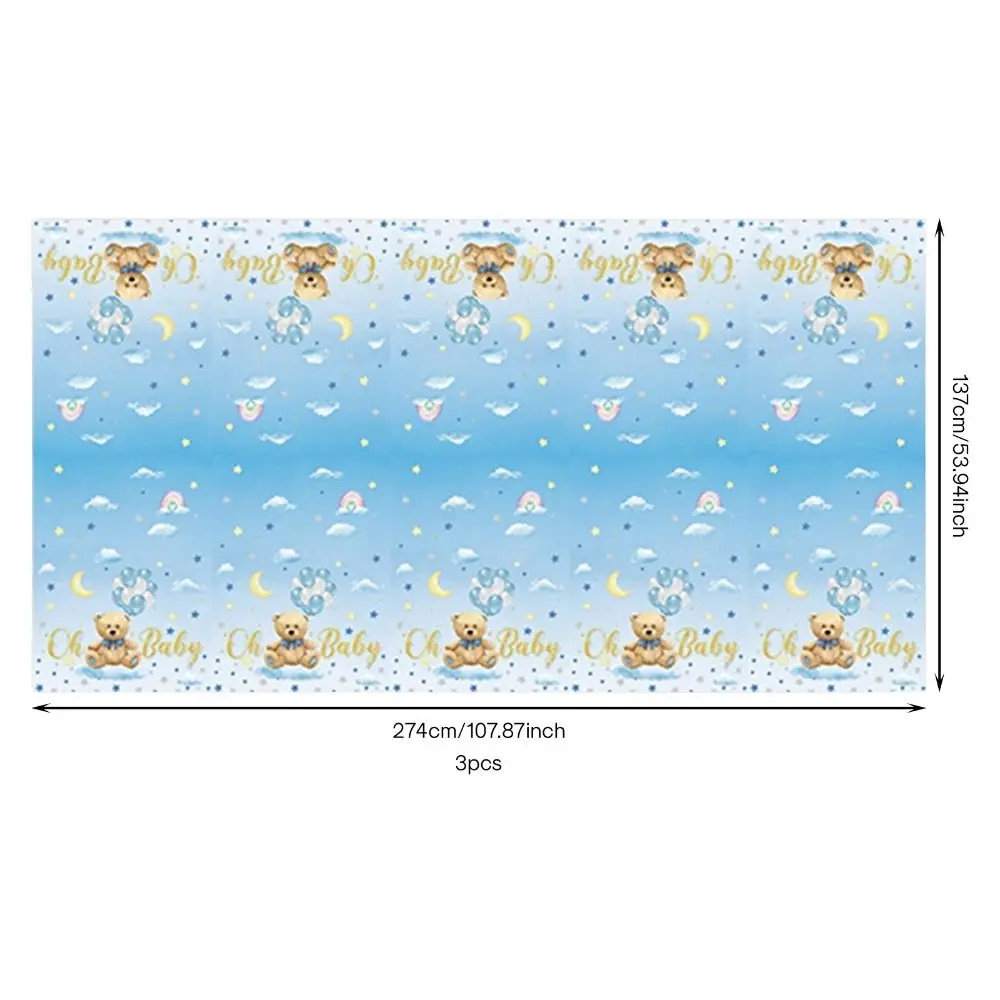 Скатерть плюшевый медведь для будущей матери 54x108 дюймов шар пол репродукция
