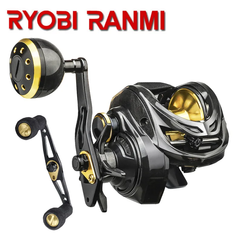Aluminum 16kg Max Drag Baitcaster High Speed,freshwater And Saltwater Double Handle Reel