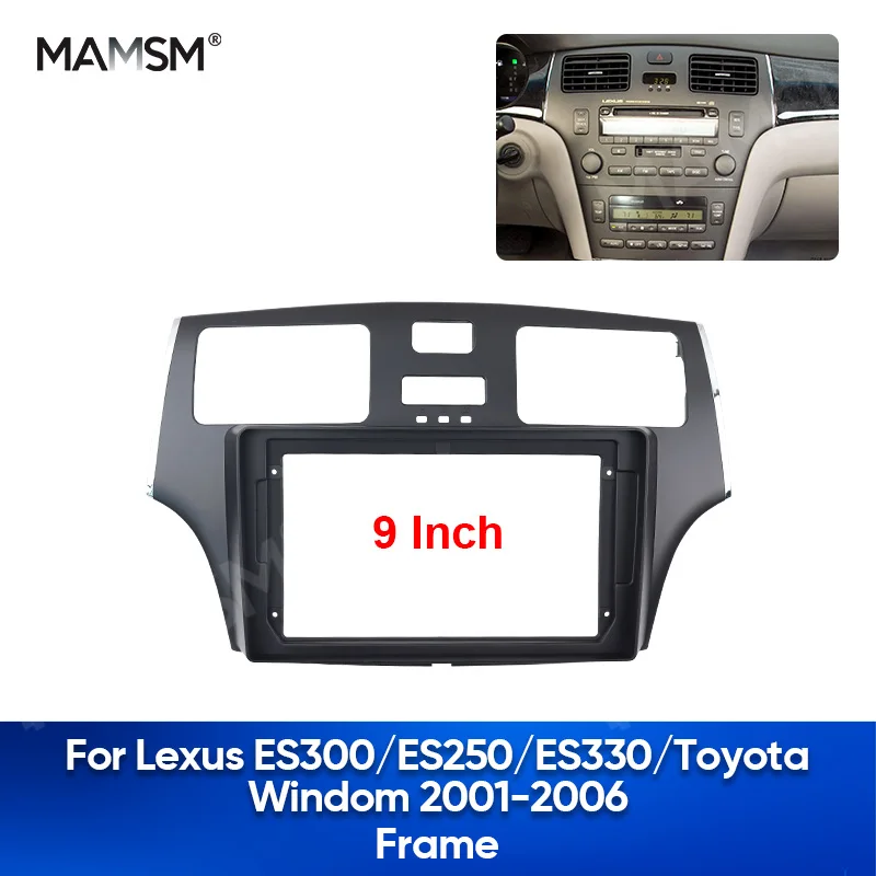 MAMSM 2001-2006 для Lexus ES300/ES250/ES330/Toyota Windom автомобильная радиорамка Android 9-дюймовая 2DIN