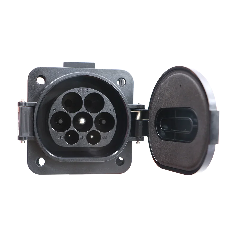 Зарядное устройство Sae J1772 Type 1 Iec 62196-2 2 Vrouwelijke Ev Opladen Socket Vo 말ig Zij-in 5-10