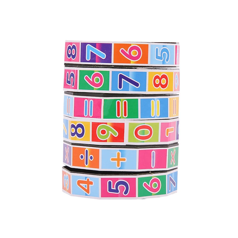 

Children Kids Plastic Digital Magic Cubes Kids Cylinder Math Addition Subtraction Calculation Training Toy Early Education Toys