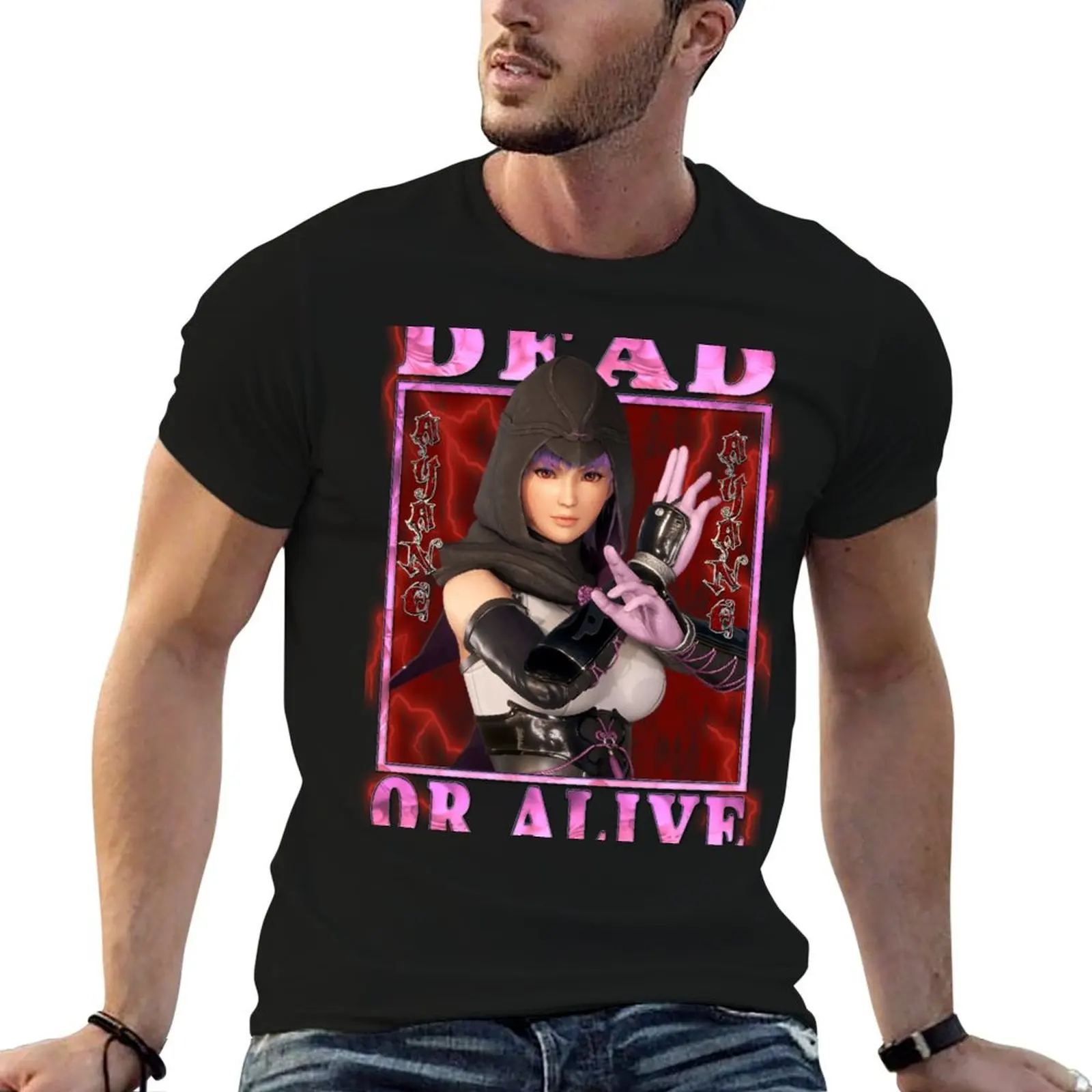 Мертвый или Жив (6-симворен 48.ichi Ayane DOA/DOA6 Футболка с рисунком Блузка спортивные