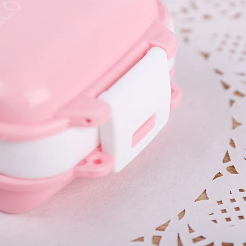Kawaii Sanrios Hello-Kitty мультфильм аниме три слоя 8 слотов таблетки портативные