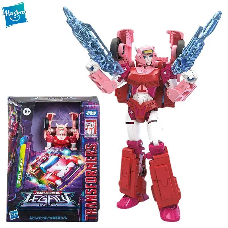 

Original Hasbro Transformers Generations Legacy Series Deluxe Class Elita One Action Figure Autobots Collection Model Toys Gift