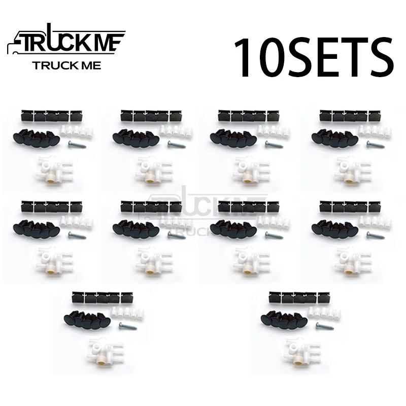 10 наборов/коробка набор для ремонта сиденья грузовика заменяет MAN 81623986019 81623980009 DAF