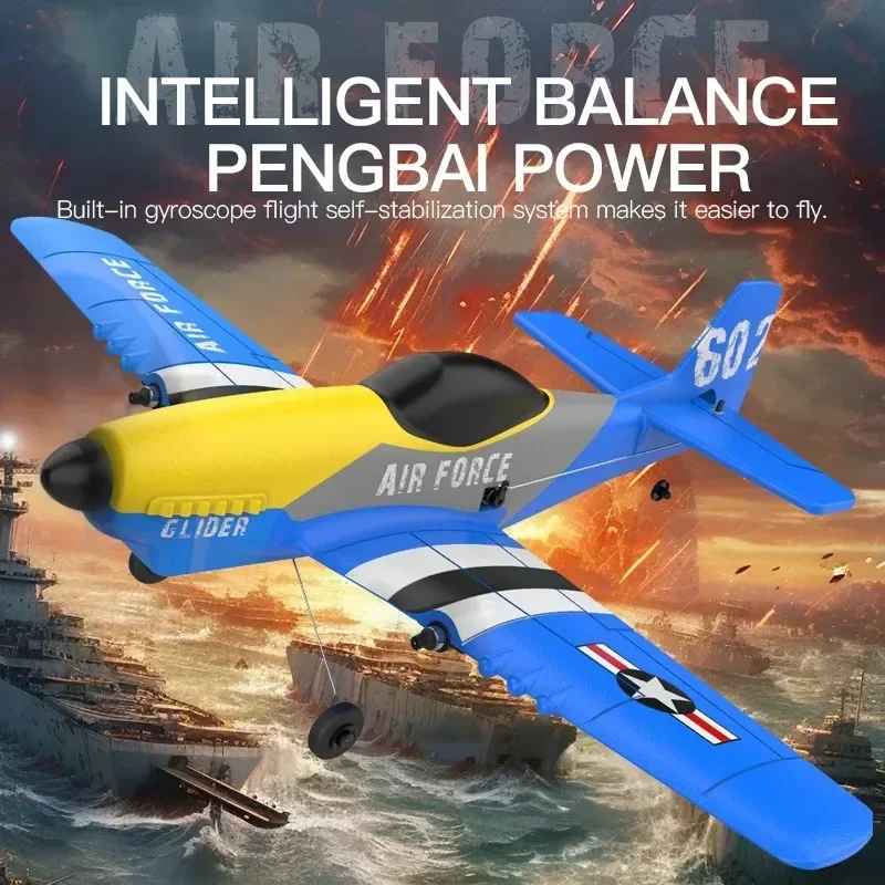KF602 RC Самолет Профессиональный 2,4G Радио Пульт Дистанционного Управления Самолет EPP Пенопласт Планер Летающая Модель Игрушки Для Детей Подарки (art.: 3920cddcb379f) - 3920cddcb379f