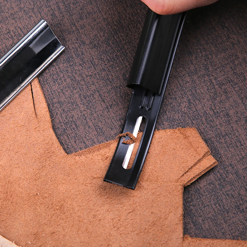 Разноцветный нож для кожи начинающих. Практичная лопатка разрушения кожи. Сделай