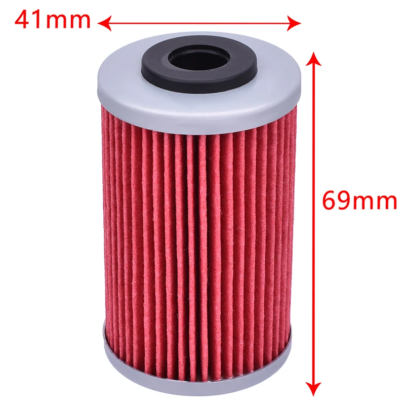 

Масляный фильтр для мотоцикла 41 мм x 69 мм для KTM 250 450 500 690 Supermoto R 1st Filter 2007 OEM 770.38.005.001 770.38.005000