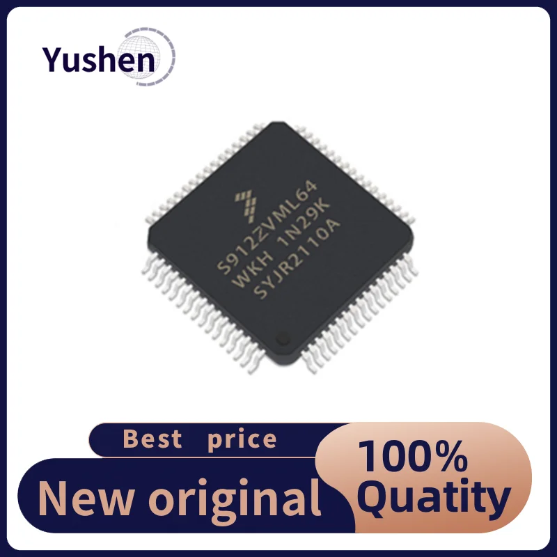 

S912ZVML64WKH QFP64 Brand New Original Automobile Microcontroller IC Genuine Welcome To Consult