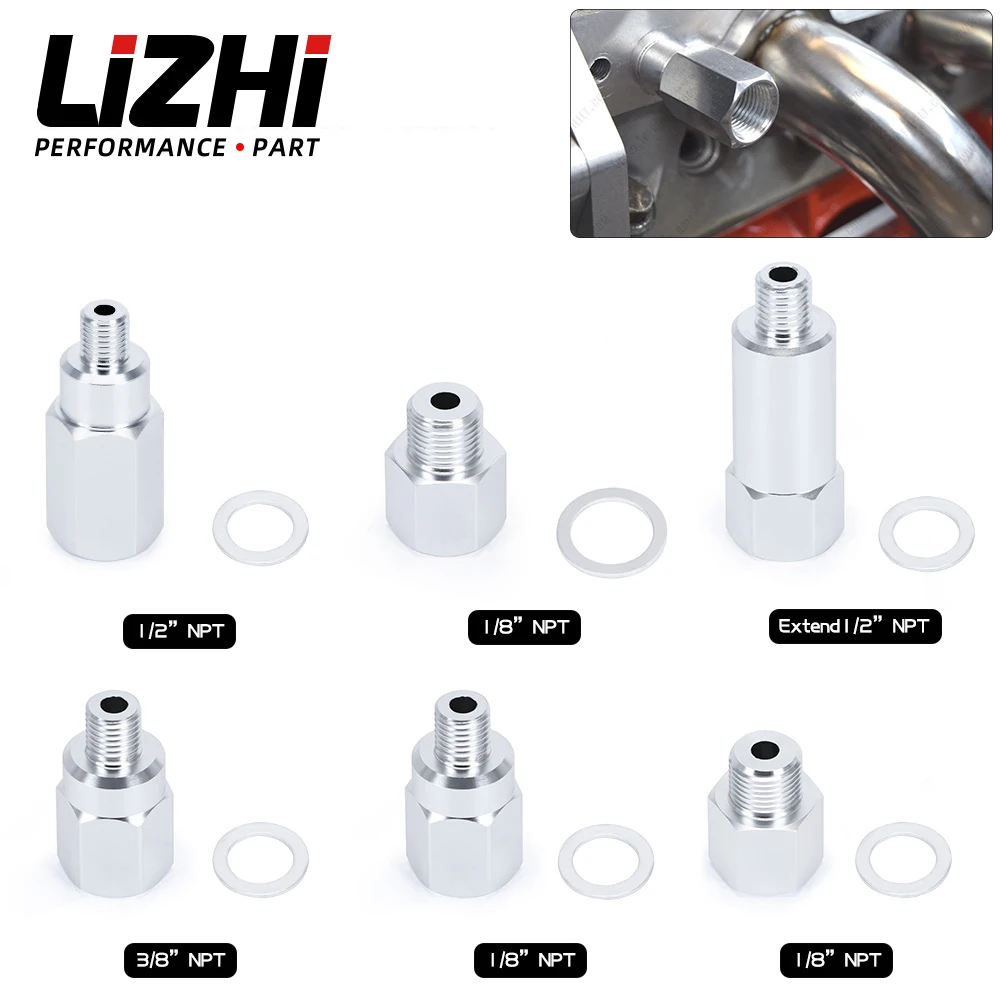 Адаптер датчика температуры охлаждающей жидкости давления масла M16x1 5 M12x1 до 1/8