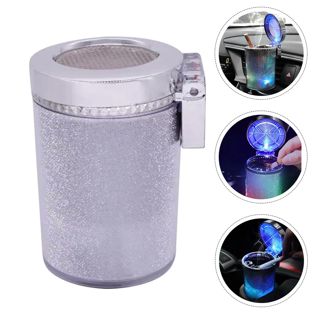 

Car Ashtray Portable Ashtray Ashtray Light Container Smokeless Stand High Pbt Cigar Ash Trash Can Ash Holder