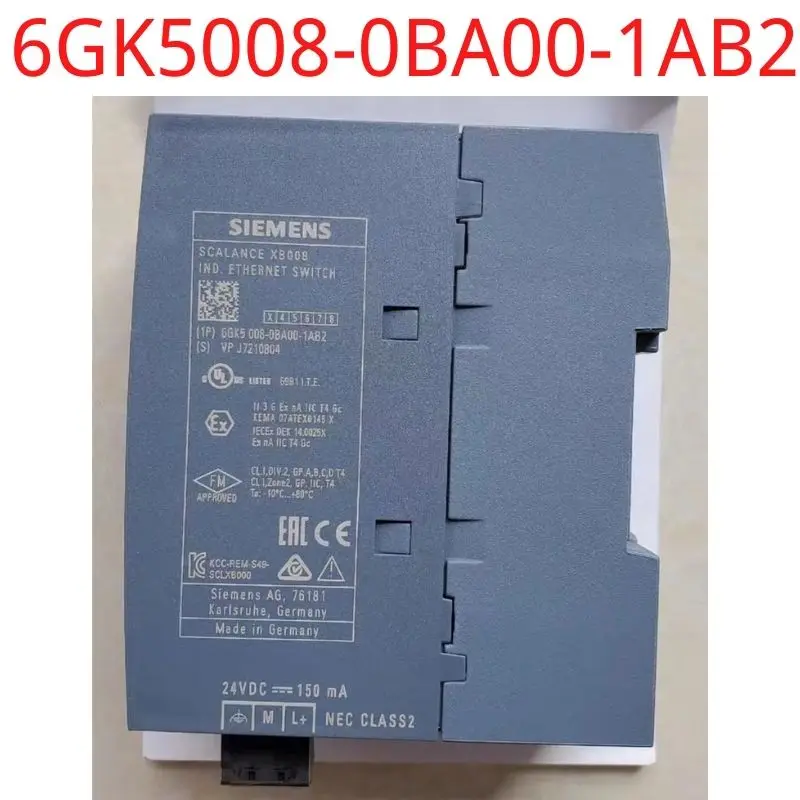 

Подержанный Siemens test ok real 6GK5008-0BA00-1AB2 CALANCE XB008 неуправляемый Промышленный Коммутатор Ethernet для 10/100 Мбит/с; Для настройки u