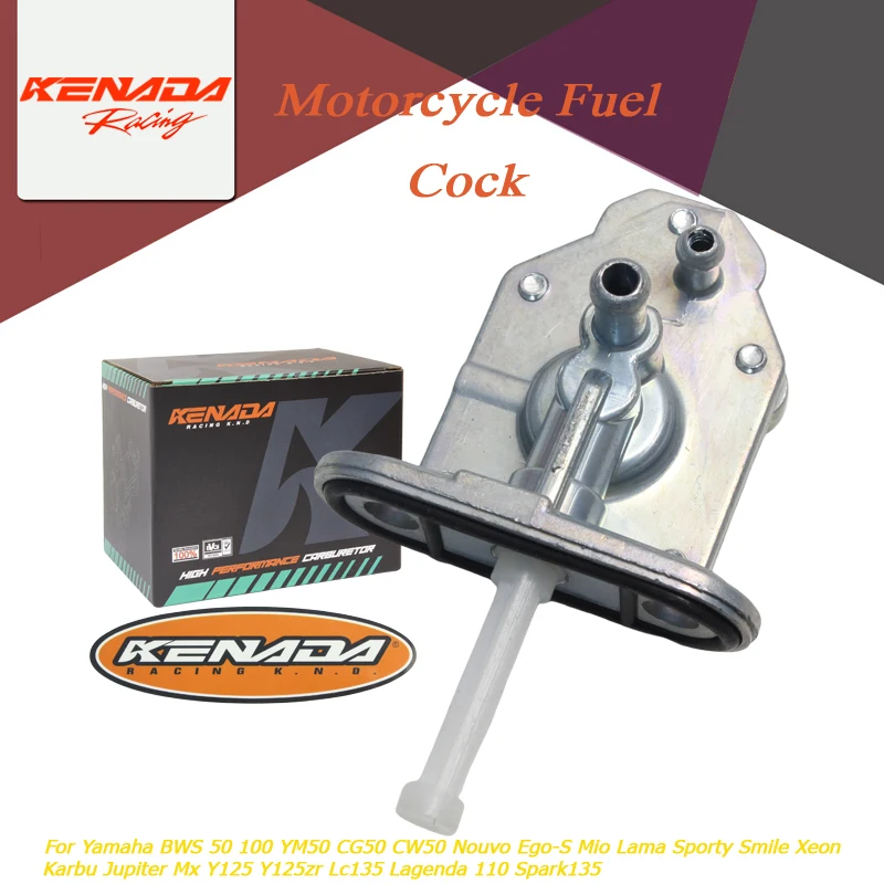 Топливный кран мотоцикла для Yamaha BWS 50 100 YM50 CG50 CW50 Nouvo Ego-S Mio Lama Sporty Smile Xeon Karbu Jupiter Mx Y125