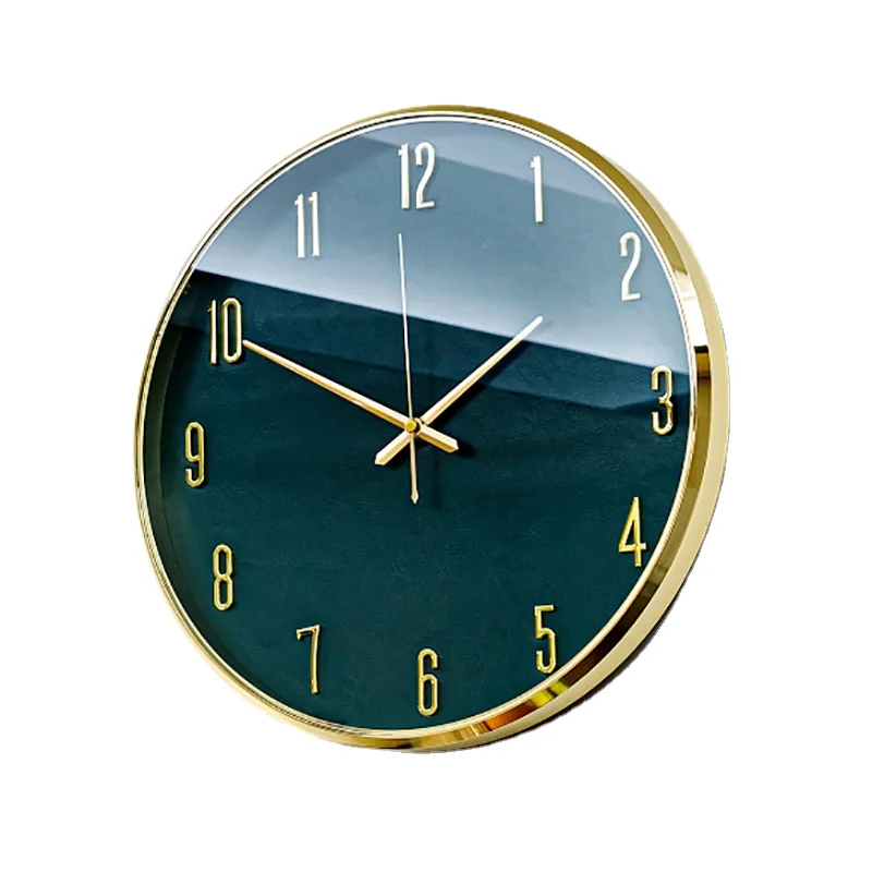 

Large Luxury Wall Clock Modern Silent Wall Watches Metal Gold Clocks Wall Home Decor Bedroom Living Room Decoration Gift Ideas