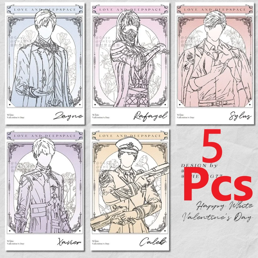 

Набор открыток Love and Deepspace Merch Fans Collection