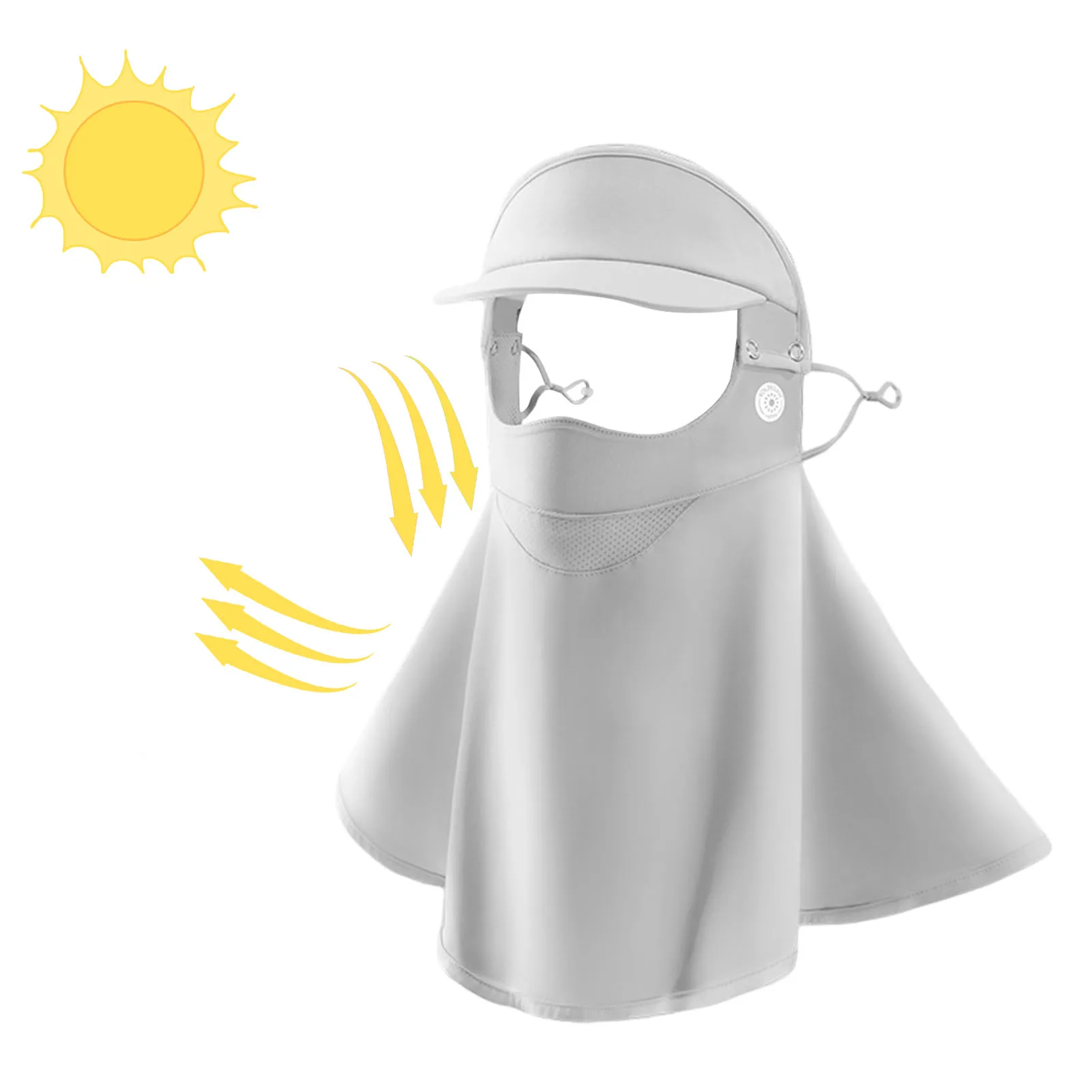 

Велосипедная Кепка, чехол для лица, чехол для лица, полностью закрывающий лицо, солнцезащитная Кепка, солнцезащитная Кепка для лица и шеи, ды...