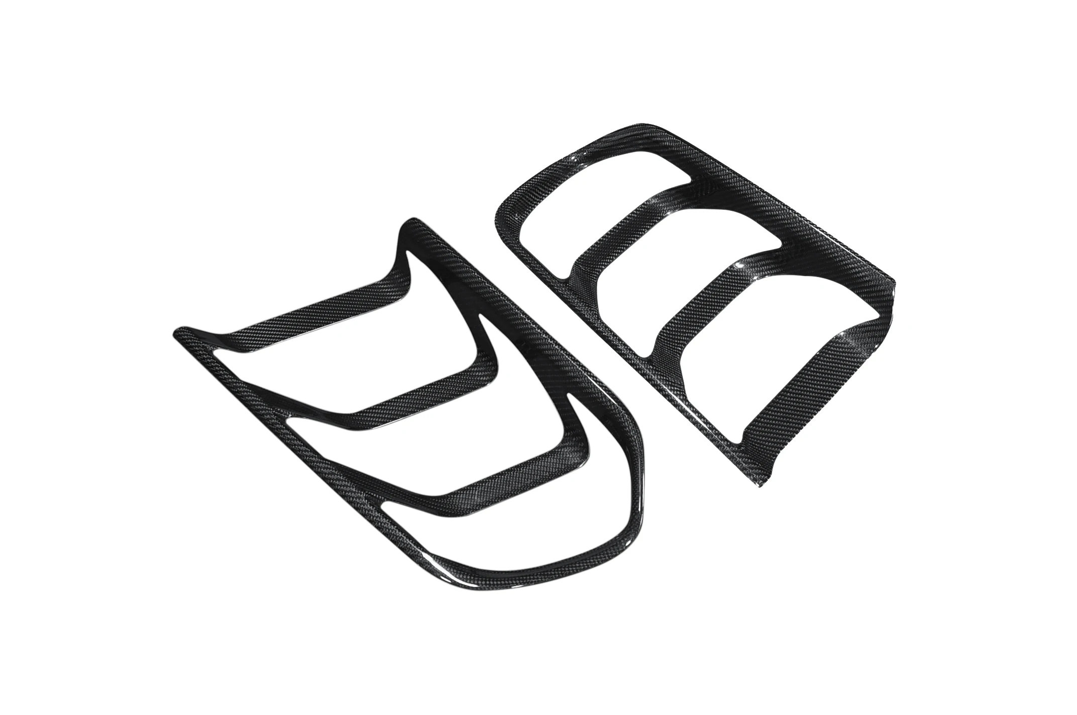 100% настоящий задний фонарь из углеродного волокна крышка заднего фонаря Bazel