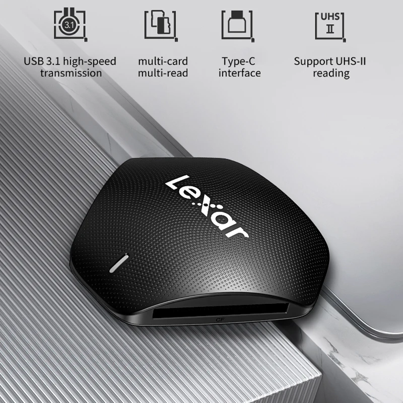 Lexar 3 в 1 кард-ридер USB 3.2 к SD Micro TF адаптер карты памяти для портативных ПК