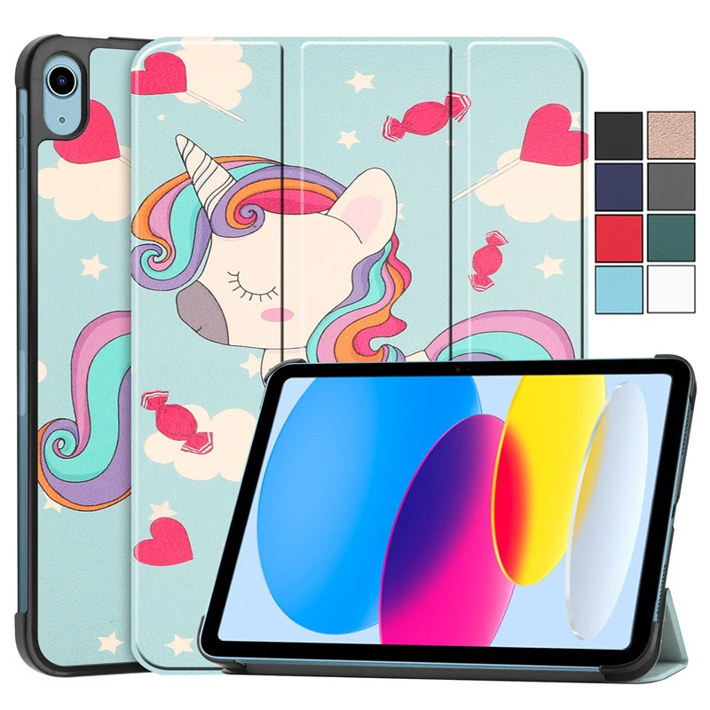 

Чехол-подставка складной для Apple iPad, 2022 дюйма, 10 поколения