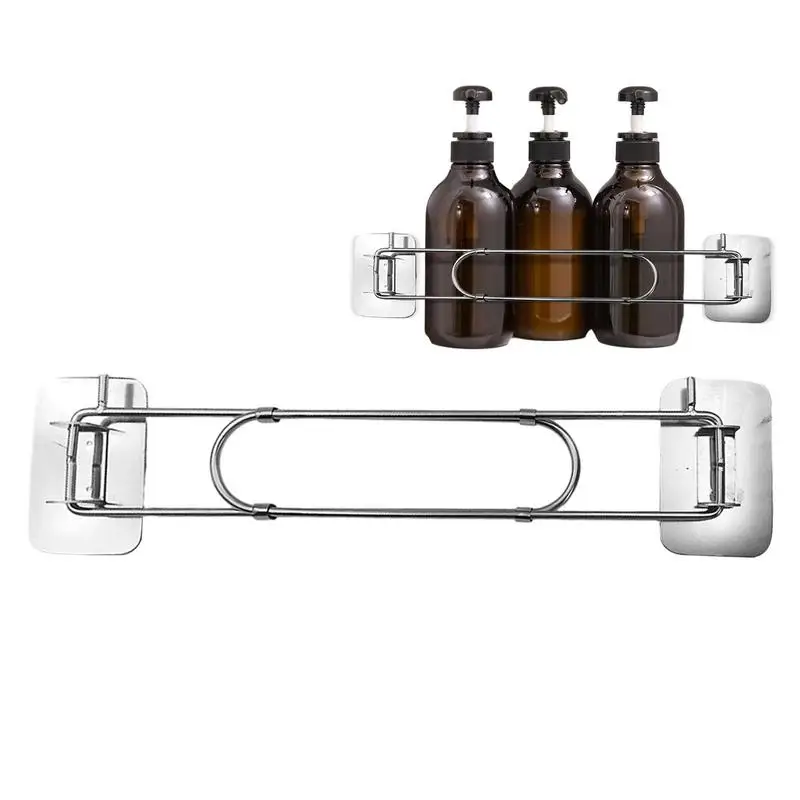 

Угловые рейки из нержавеющей стали для хранения туалетных принадлежностей