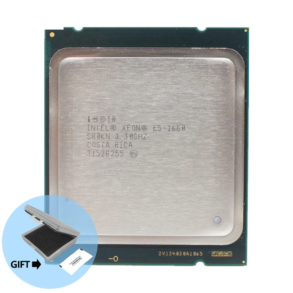 

Intel Xeon E5 1660 CPU LGA2011 server Processor 6 Core 3.3GHz 15M 130W SR0KN