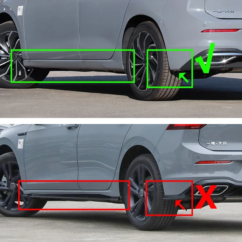 

Mudguards Fender for VW Volkswagen 2020-2024 Golf 8 Regular Version Wheels Mudflaps Splash Guard Mud Flap Car Accessories