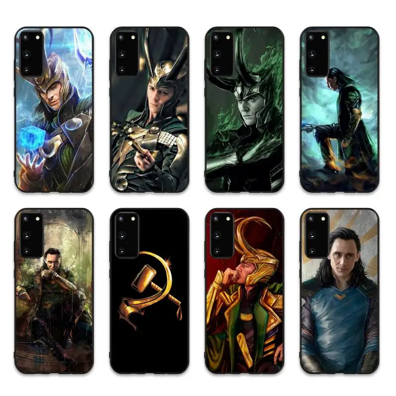 

Disney Loki Phone Case for Samsung S10 21 20 9 8 plus lite S20 UlTRA 7edge