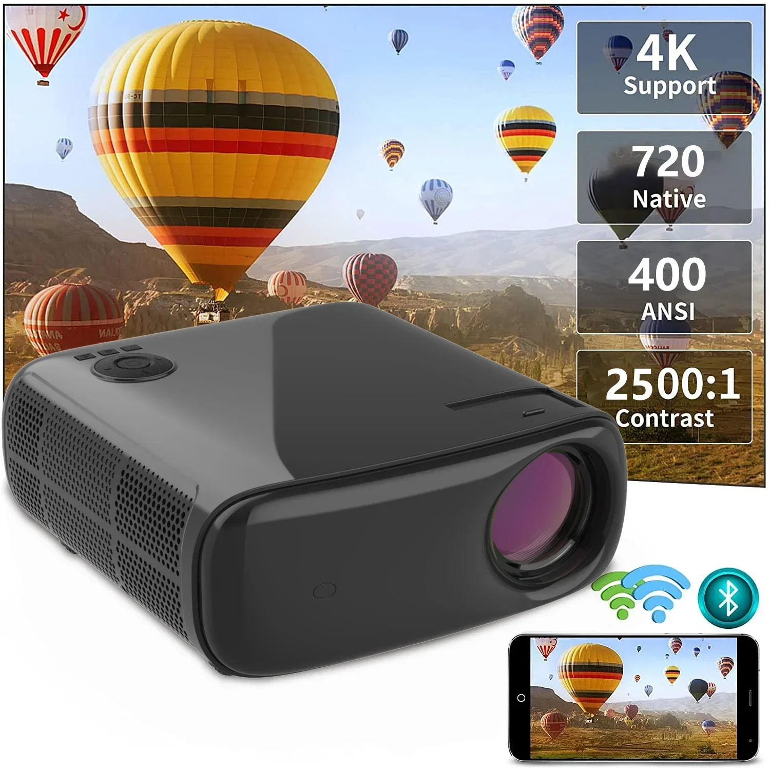Система Transjee A70 Android 9.0 1080P 4K WIFI Bluetooth