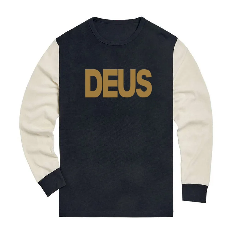 Новинка 2025 DEUS EX MACHINA свободный трикотаж с длинными рукавами для гонщика