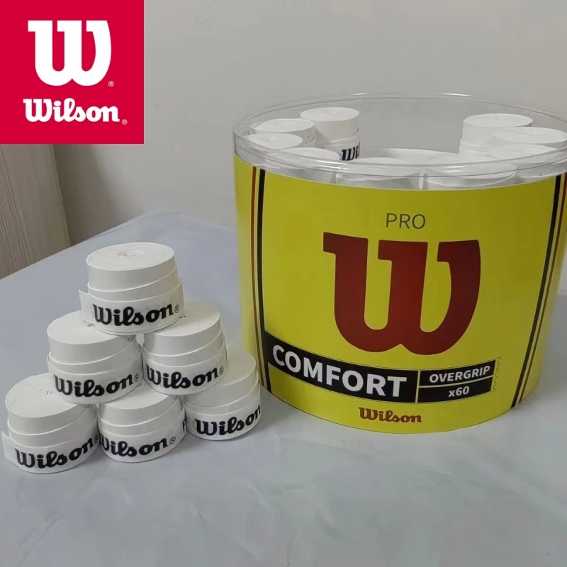 Теннисная ракетка Wilson с противоскользящей рукояткой амортизирующий ремешок для
