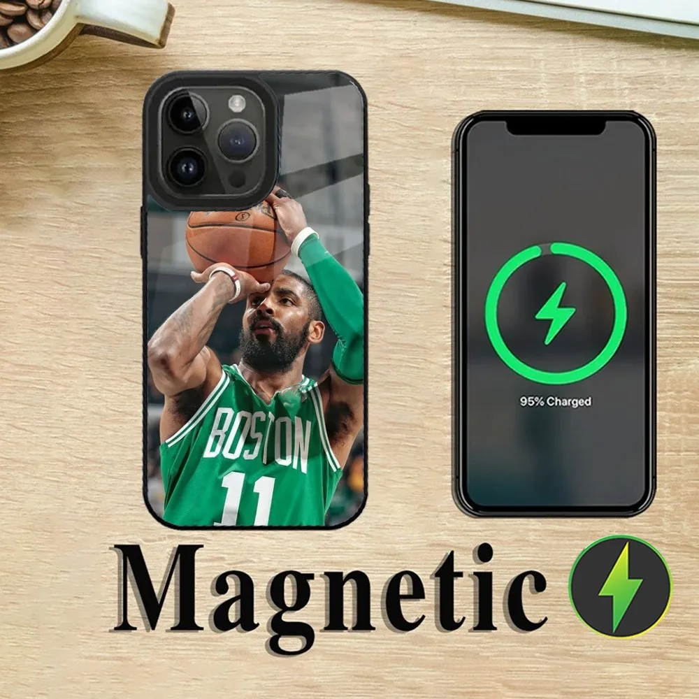 K-Kyrie L-Irving чехол для телефона iPhone 15 14 13 12 11 Plus Pro Max Mini Magsafe Магнитная Беспроводная