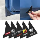 2 шт., силиконовые накладки на углы автомобильной двери для Audi TT 8J A1 A3 A4 B5 B6 B7 A5 A6 C5 C6 C7 A7 A8 D3 D4 Q3 42 Q5