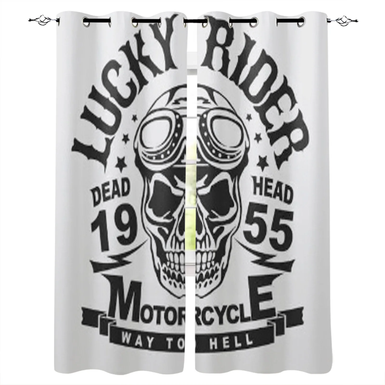 

Мотоциклетные шторы с графическим дизайном, занавески для кухни, спальни, столовой, занавески для окон гостиной