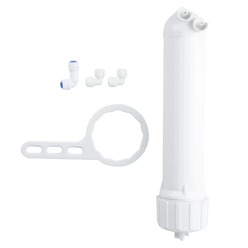 

Osmosis Membrane Water System Filter for 1812/2012 Housing Wrench,3 Tube Fitting Elbow for 50/75/100/150 GPD RO Filters