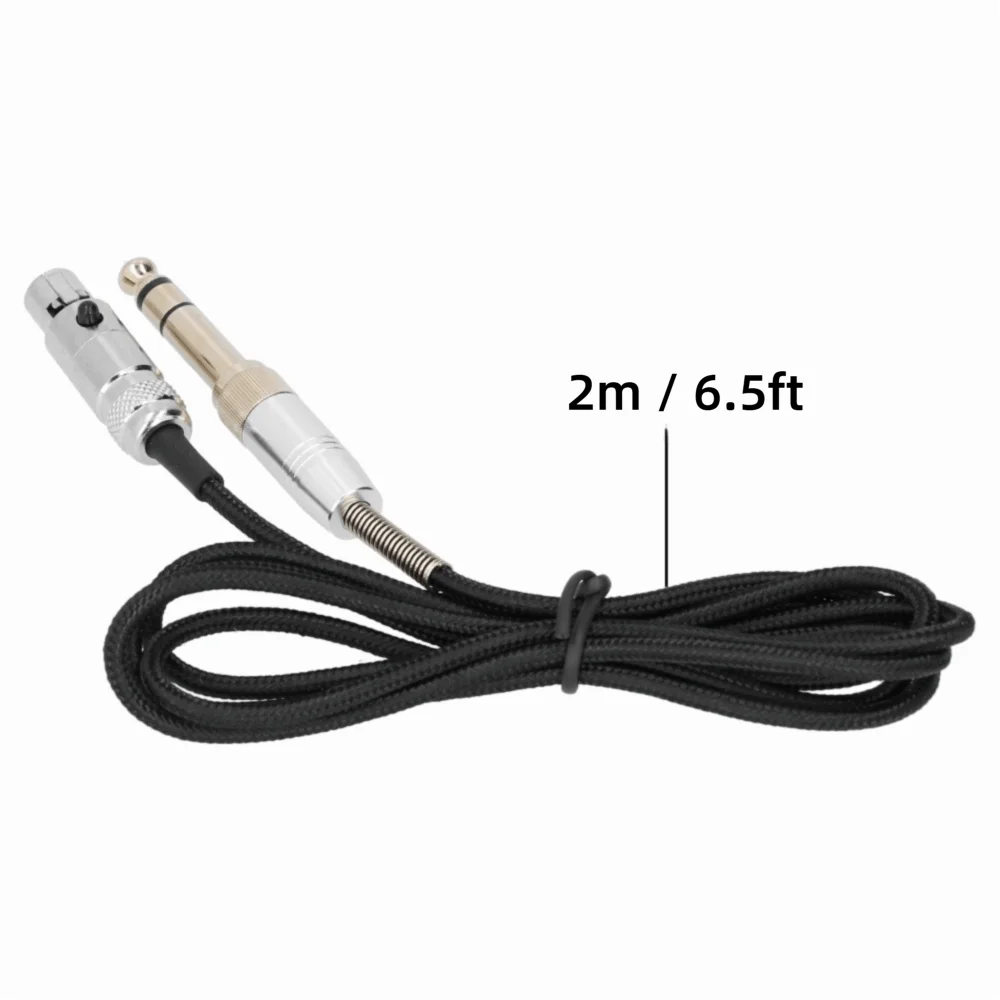 Кабель-переходник 6,35 мм3,5 мм на Mini XLR для наушников, 2 м  6,5 футов, для AKG Q710 K712 K240 K141 K271 (art.: 3920db39b84fd) - 3920db39b84fd