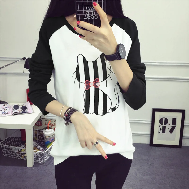 

New T-Shirt For Women’s Cute Lady Tide Female Dress Free Shipping