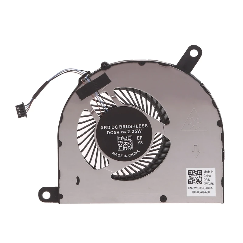 

1PC Replacement CPU Cooling Fan for Dell E5480 E5490 E5491 E5495 Notebook Radiator DC5V 0.4A 4Pin 4wire Laptop Dropship