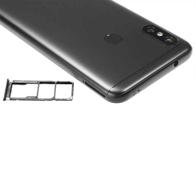 Smartphone Xiaomi Redmi 6 Pro / Mi A2 lite Cellphone with Phone Case, 4000mAh Batterry Dual SIM Solt Dual Camera Global Firmware