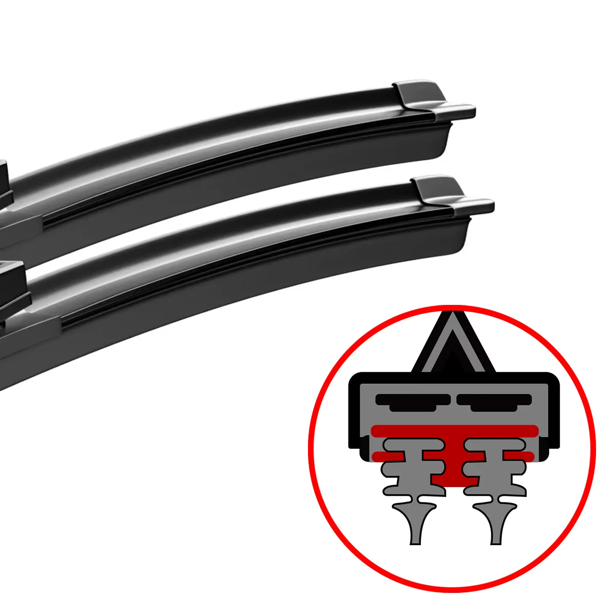 

2 Шт. Передних Дворников Для Nissan Qashqai J10 J11 J12, Совместимых С Моделями 2006-2023 Годов
