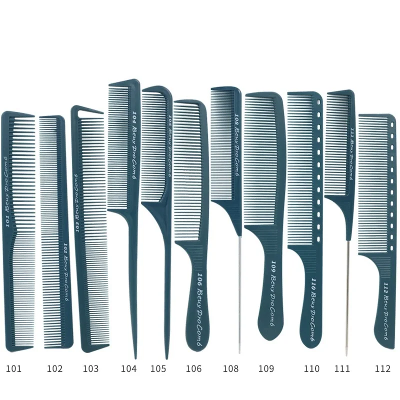 

Anti-static Hair Combs Sets Hair Cutting Comb Pro Salon Straight Barber Hairdressing Hair Care Styling Tools For Women Men Hair