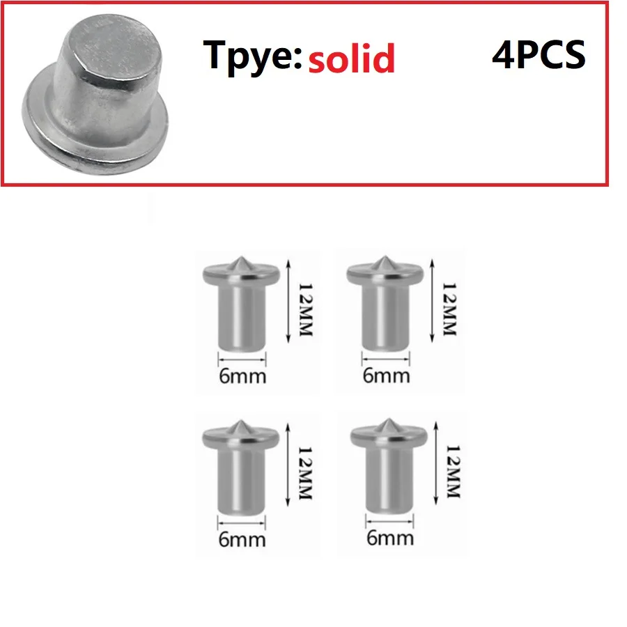 

4Pcs Dowel Centre Point 6/8/10/12mm Wood Timber Marker Hole Tenon Center Set Dowel Center Point Pins Tools Parts