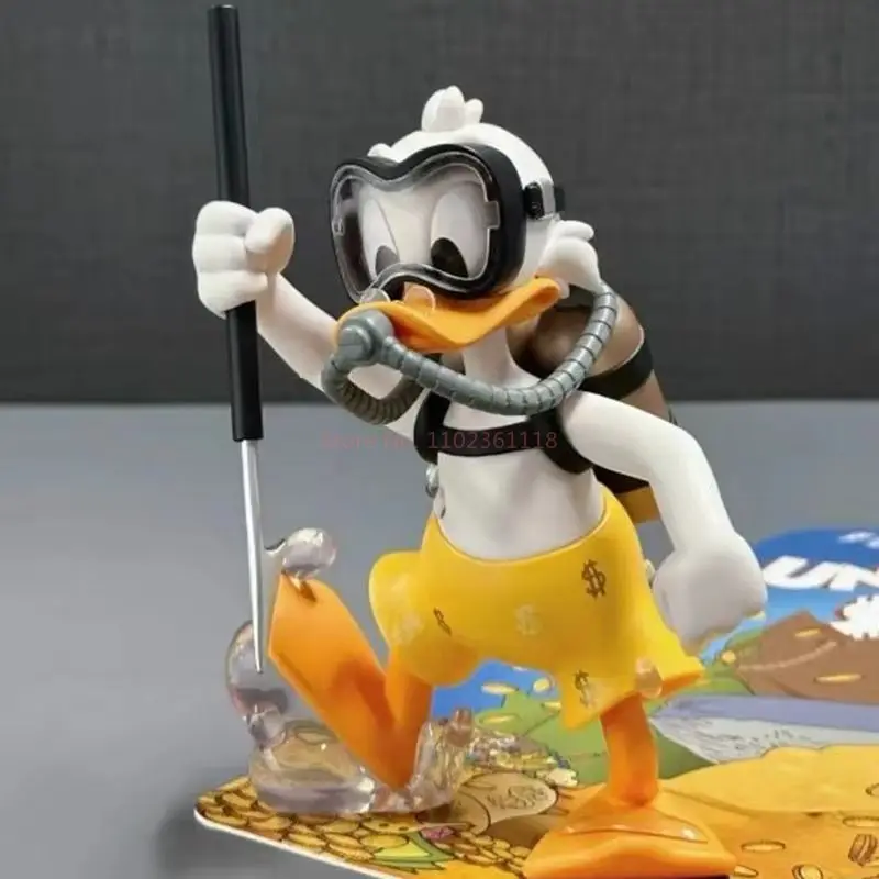 Новинка Disney подвижная серия Morstorm утка для дайвинга стильная игрушка подарки