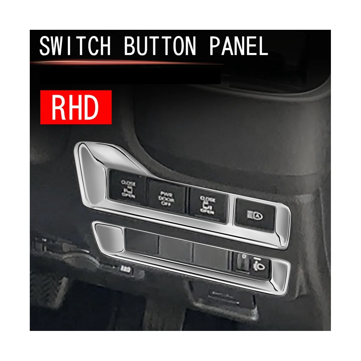 Автомобильная Многофункциональная кнопка фреза для Toyota SIENTA 10 Series 2022 2023 RHD