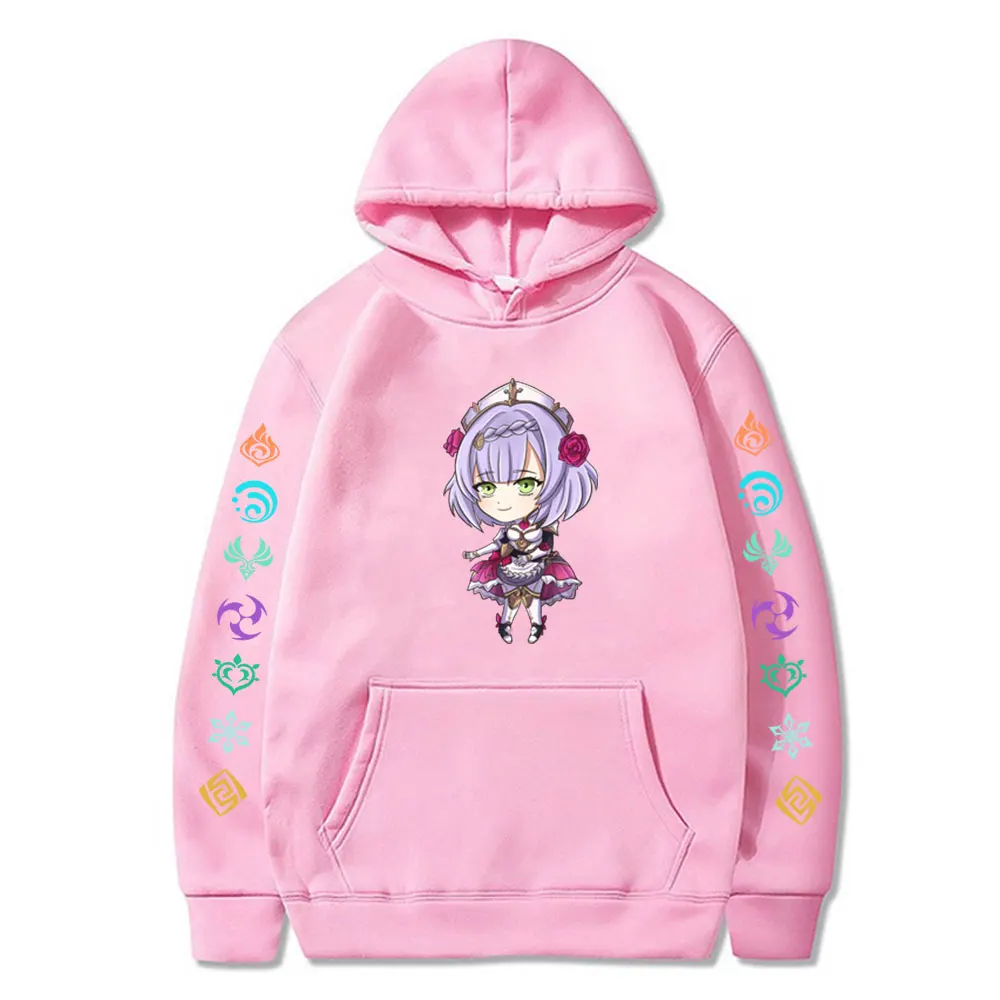 

Hot Game Genshin Impact Hoodie Autumn Fashion Casual Long Sleeve Women's Hoody Anime Noelle Print Streetwear Harajuku Sweatshirt