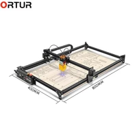 ortur laser master 2 pro s2 sflf laser engraver with optional rotary rollerz axis lifting devicemetal enclosureextension kit
