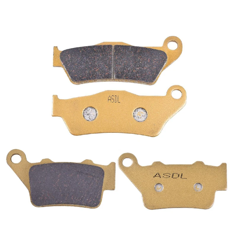 Motorcycle Front And Rear Ceramic Brake Pads For SWM SM RS 125 R ROYAL ENFIELD Himalayan Bullet 500 Classic 500 BAJAJ Pulsar 220
